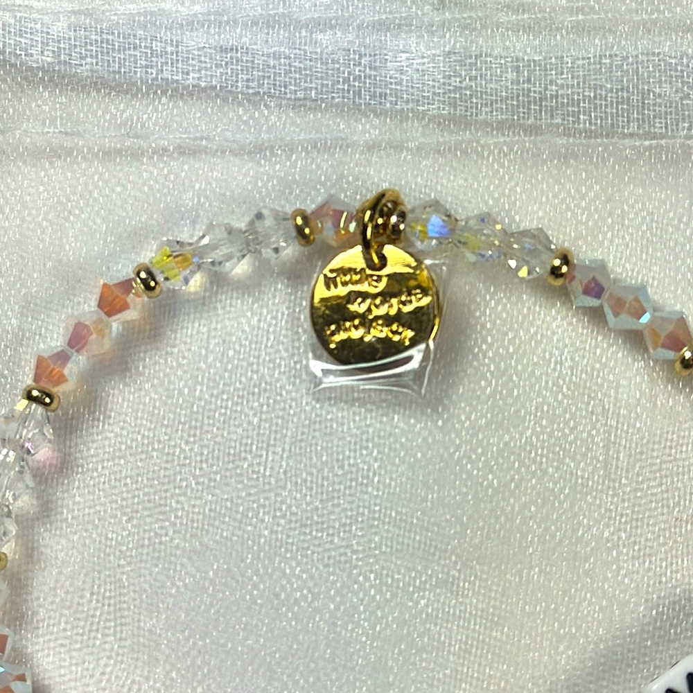 Little Words Project Stretch Bracelet - Picture 3 of 5